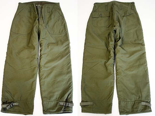 70s 米軍 U.S.NAVY A-2 デッキパンツ M - Sixpacjoe Web Shop