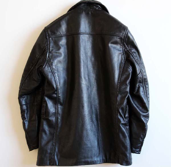 60s TAUBERS レザージャケット 黒 - Sixpacjoe Web Shop