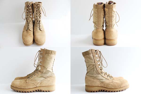 米軍 ALTAMA スエードレザー×ナイロン デザート コンバットブーツ