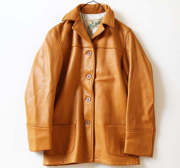 Mid Western ディアスキン レザージャケット 36 - Sixpacjoe Web Shop