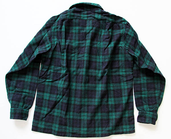 60s PENDLETONペンドルトン ブラックウォッチ タータンチェック