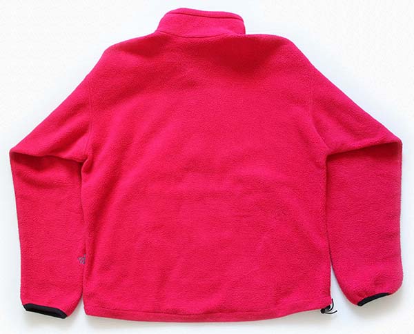 90s USA製 THE NORTH FACEノースフェイス プルオーバーフリース ピンク