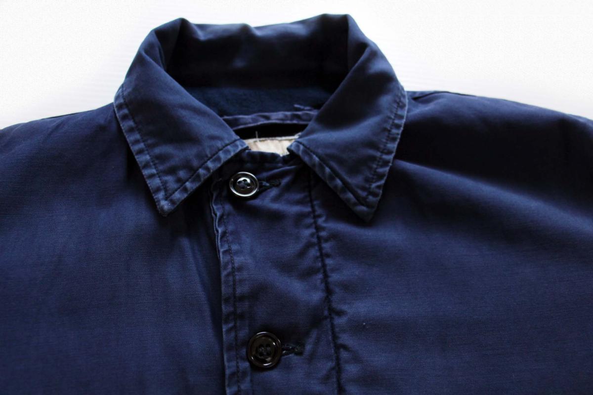 60s 米軍 U.S.NAVY ユーティリティジャケット ナス紺 36R - Sixpacjoe