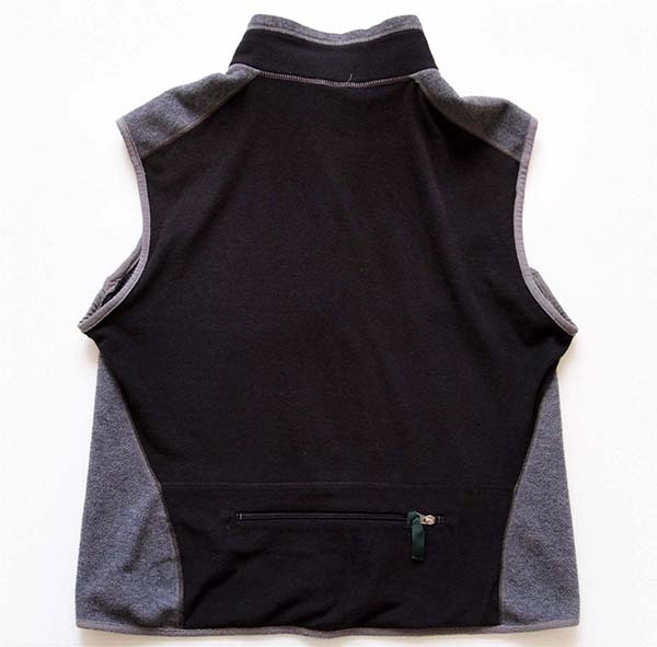 90s USA製 patagoniaパタゴニア PEF フライヤー フリースベスト グレー