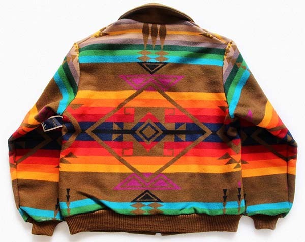 デッドストック☆80s USA製 PENDLETONペンドルトン ネイティブ柄