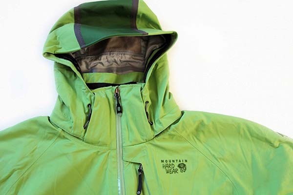 MOUNTAIN HARDWEAR Conduit ソフトシェル マウンテンパーカー 黄緑×緑