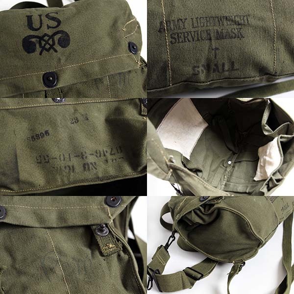 40s 米軍 U.S.ARMY ガスマスクバッグ - Sixpacjoe Web Shop