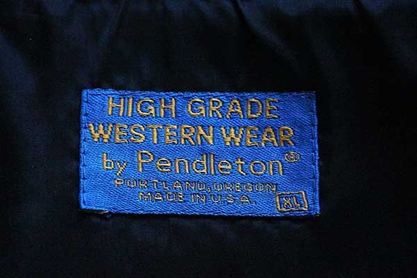 80s USA製 PENDLETONペンドルトン ネイティブ柄 ウール ブランケット