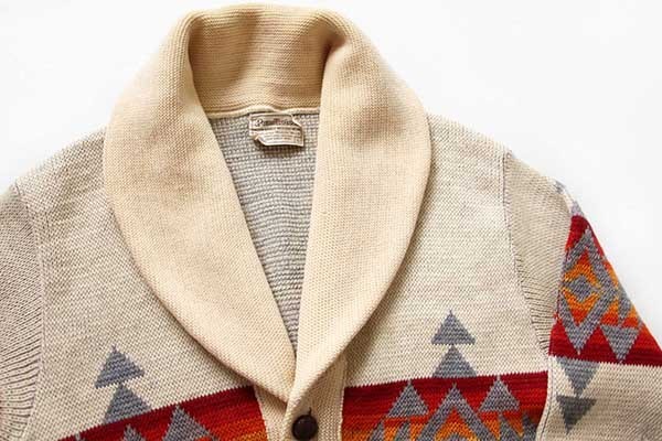 70s PENDLETONペンドルトン チーフジョセフ ネイティブ柄 ショール