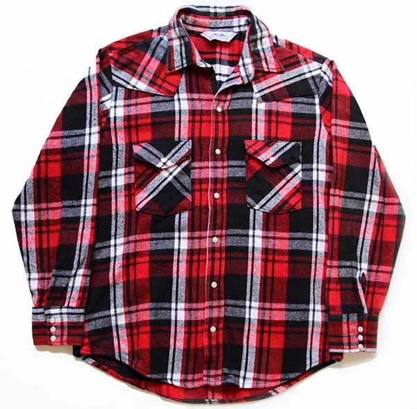 80s USA製 DAKOTA FIVE BROTHERファイブブラザー チェック コットン