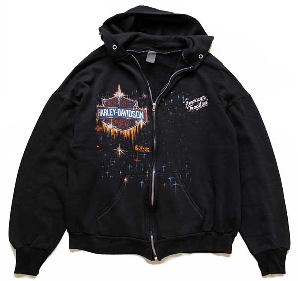 80s USA製 HARLEY-DAVIDSONハーレー ダビッドソン 両面プリント