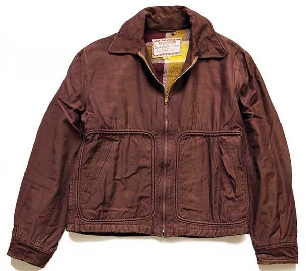 50s McGREGORマクレガー Snow-pine Drizzler ウールライナー