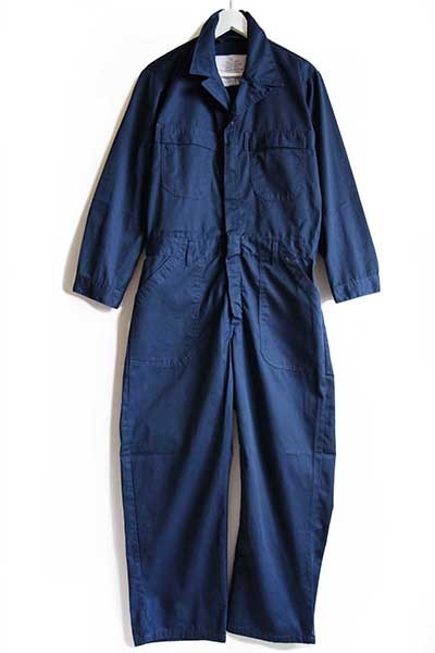 13 米軍 U.S.NAVY ユーティリティ カバーオール オールインワン 紺 38S