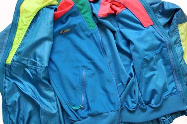 90s Columbiaコロンビア Intertrainer フリースライナー付き マルチ
