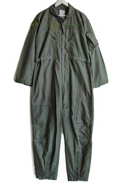 90s 米軍 CWU-27/P カバーオール アラミド フライトスーツ セージ