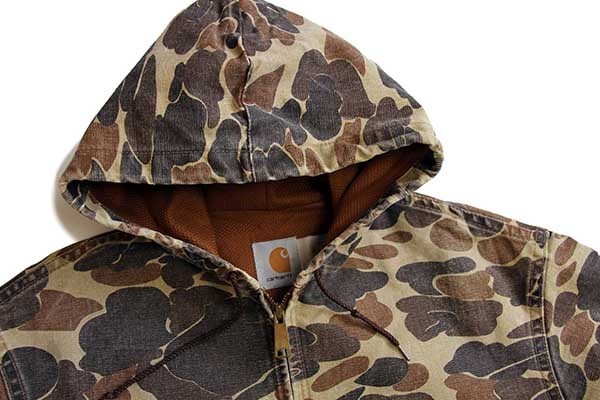 80s USA製 carharttカーハート ダックハンターカモ ダック地