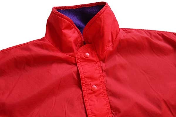 90s GAPギャップ グリセードタイプ リバーシブル ハーフジップ プル