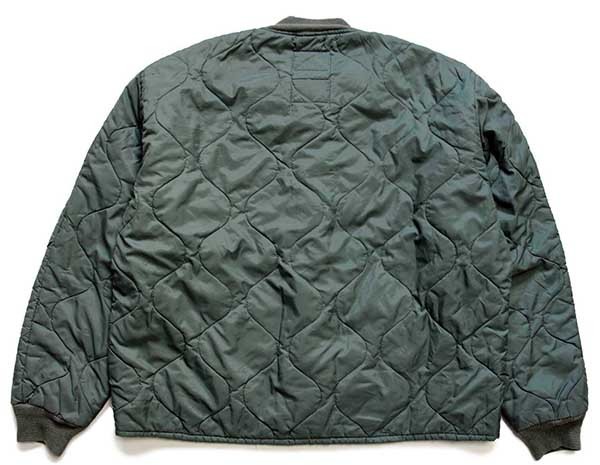 90s 米軍 USAF CWU-9/P ナイロン キルティング ライナージャケット