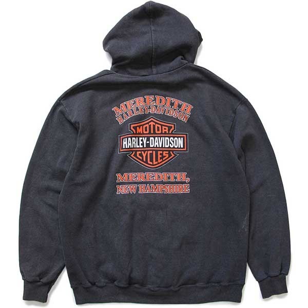 00s HARLEY-DAVIDSONハーレー ダビッドソン 両面プリント スウェット