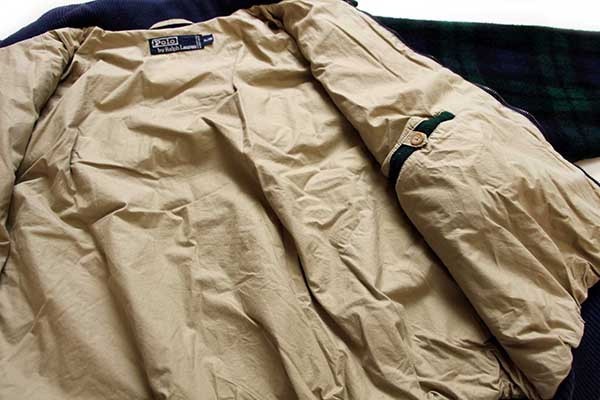 90s ポロ ラルフローレン G9タイプ ブラックウォッチ タータンチェック