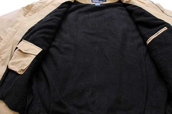 ポロ ラルフローレン ワンポイント フリースライナー 中綿入り