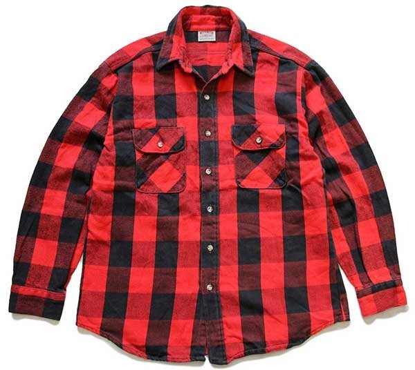 90s USA製 FIVE BROTHERファイブブラザー バッファローチェック