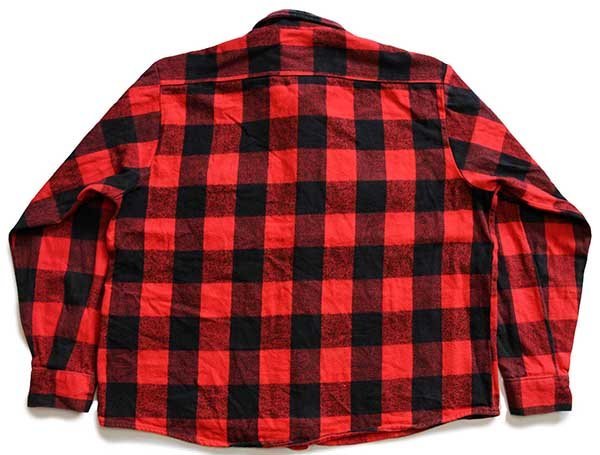 80s USA製 FIVE BROTHERファイブブラザー バッファローチェック