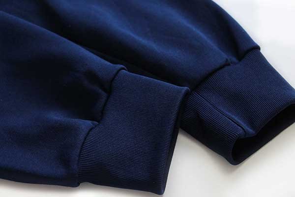 80s adidasアディダス トレフォイル ロゴ刺繍 ツートン ハイネック