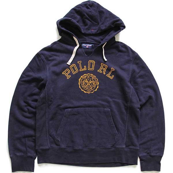 90s POLO SPORTポロ スポーツ ラルフローレン ロゴ ひび割れプリント