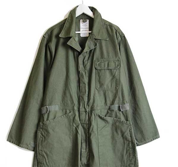 90s 米軍 U.S.ARMY コットンサテン カバーオール オールインワン