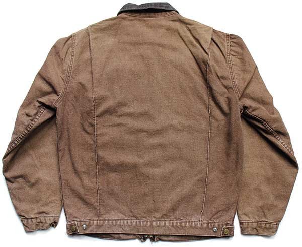 90s USA製 Dickiesディッキーズ ダック地 ワークジャケット 焦げ茶