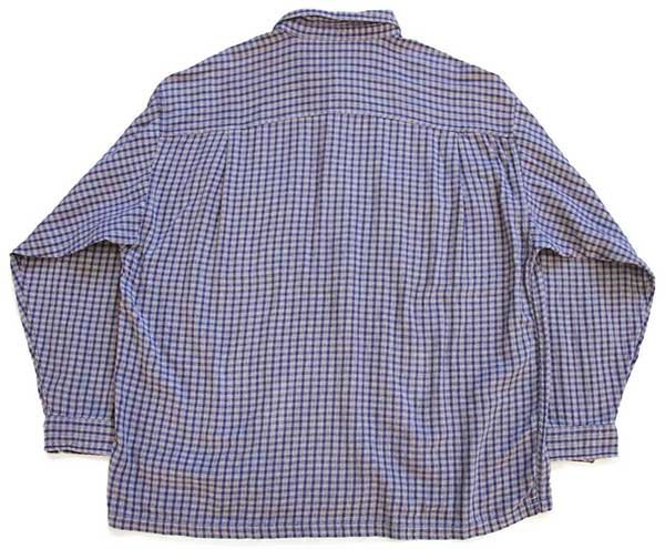 90s ポルトガル製 patagoniaパタゴニア チェック オーガニックコットン