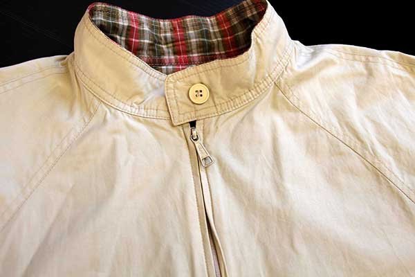 80s McGREGORマクレガー マドラスチェック×無地 リバーシブル