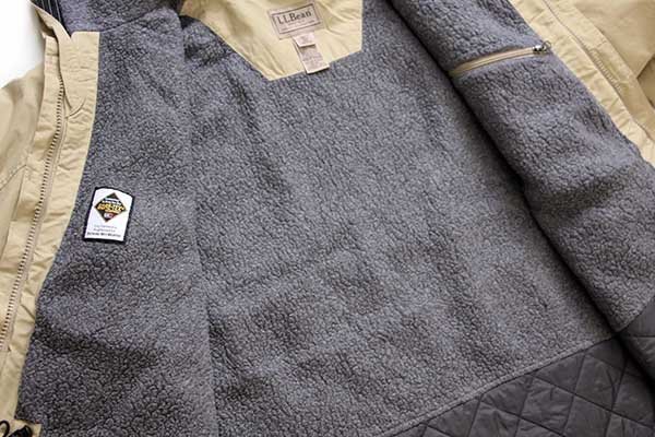 L.L.Bean POLARTECフリース&Thinsulateキルティングライナー GORE-TEX