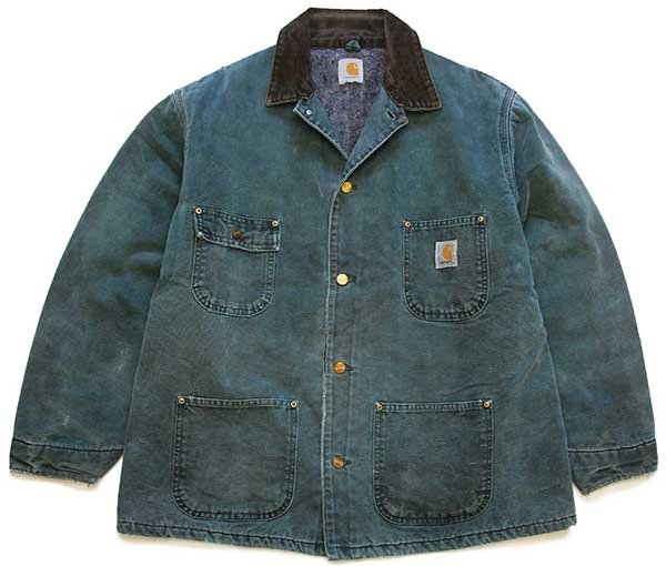 90s carharttカーハート ブランケットライナー ダック地 チョアコート