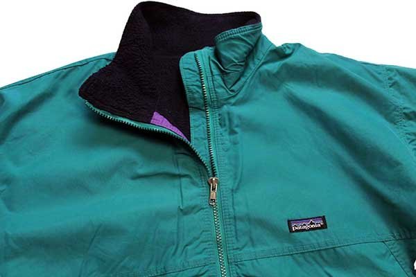 90s USA製 patagoniaパタゴニア シェルドシンチラ フリースライナー