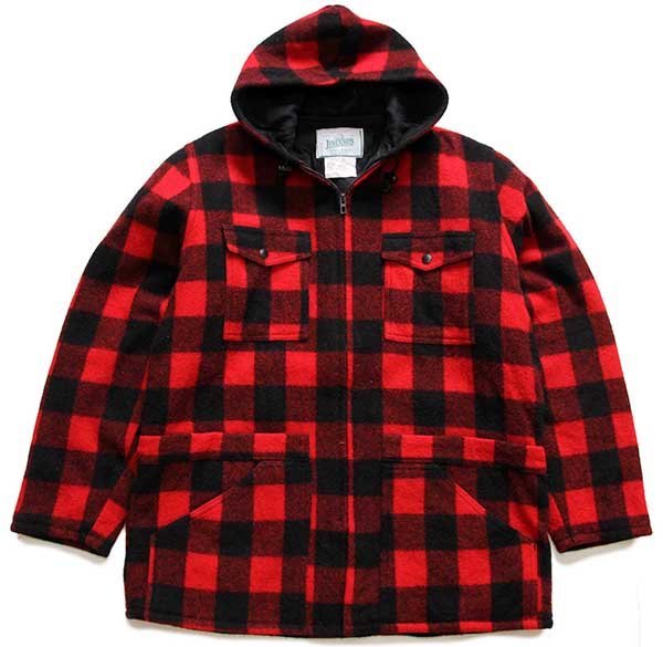 90s USA製 JOHNSONジョンソン バッファローチェック キルティング