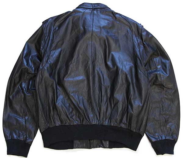 80s MEMBERS ONLYメンバーズオンリー スタンドカラー シングル