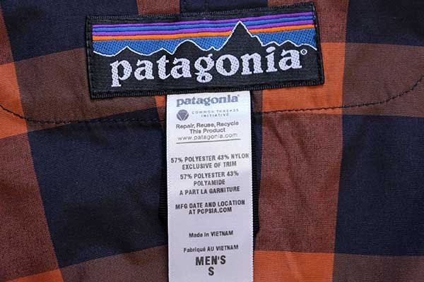 patagoniaパタゴニア ファーストサンジャケット ブロックチェック