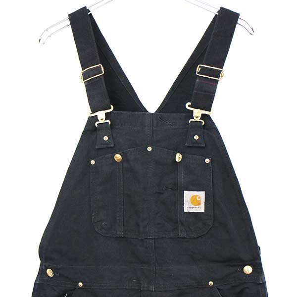 メキシコ製 carharttカーハート ダック地 ダブルニー オーバーオール