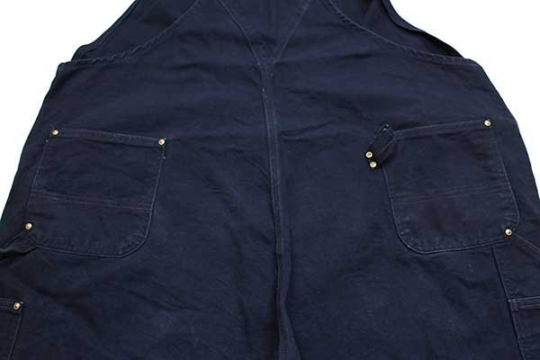 メキシコ製 carharttカーハート ダック地 ダブルニー オーバーオール