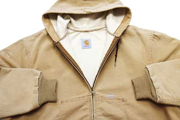 90s carharttカーハート 裏サーマル ダック地 アクティブジャケット
