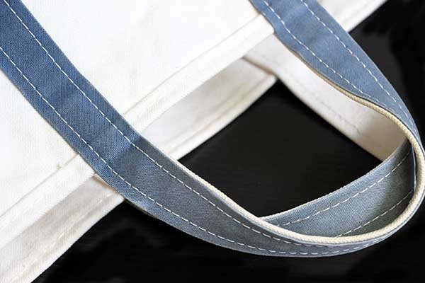 80s L.L.Bean BOAT AND TOTE キャンバス トートバッグ 紺 フェード M