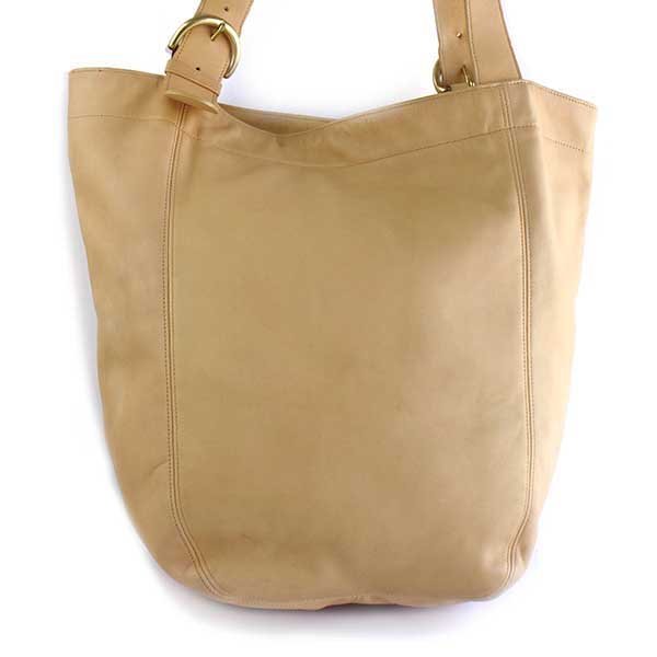 USA製 COACH オールド コーチ レザー トートバッグ タン☆4082