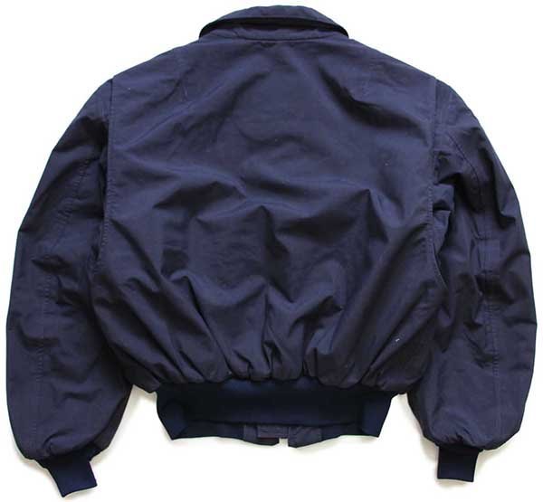 90s 米軍 USAF セキュリティ ポリス ウインタージャケット 紺 XL