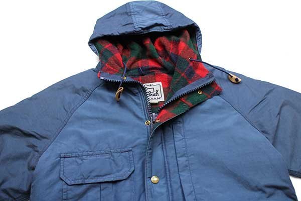 70s USA製 Woolrichウールリッチ タータンチェック ウールライナー