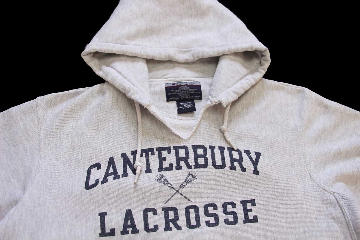 00s メキシコ製 Championチャンピオン CANTERBURY LACROSSE 両面
