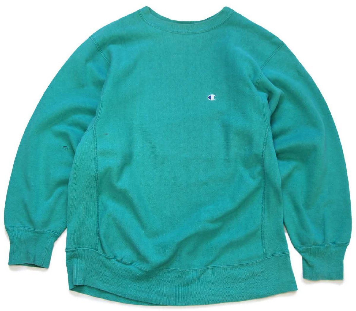 80s USA製 Championチャンピオン ワンポイント リバースウィーブ