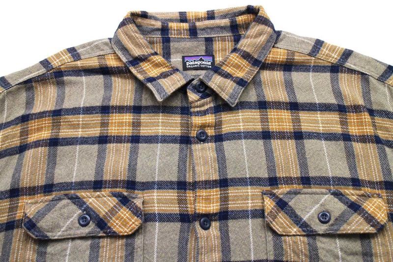 patagoniaパタゴニア タータンチェック オーガニックコットン
