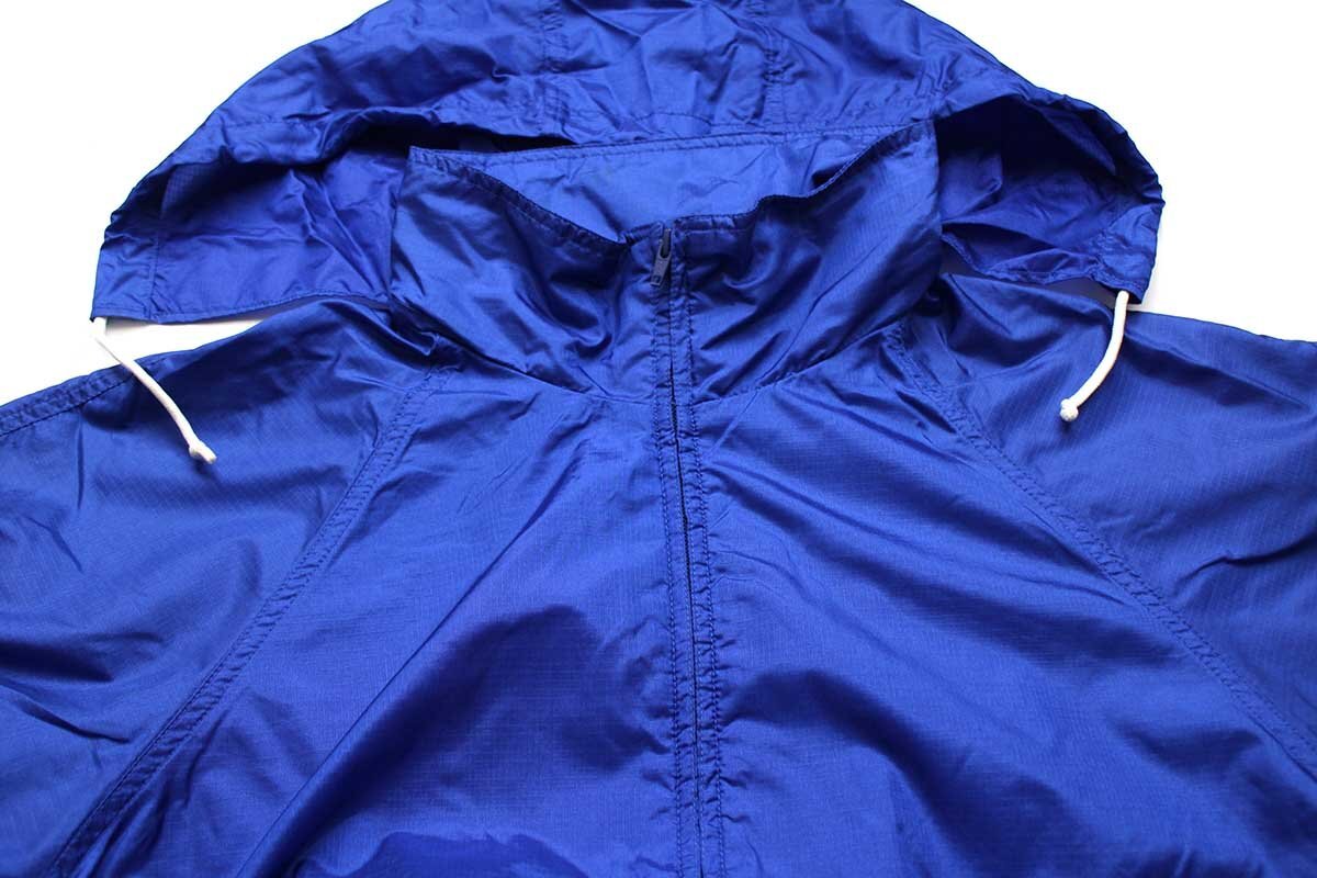 90s EddieBauerエディーバウアー ナイロンジャケット 青 L - Sixpacjoe